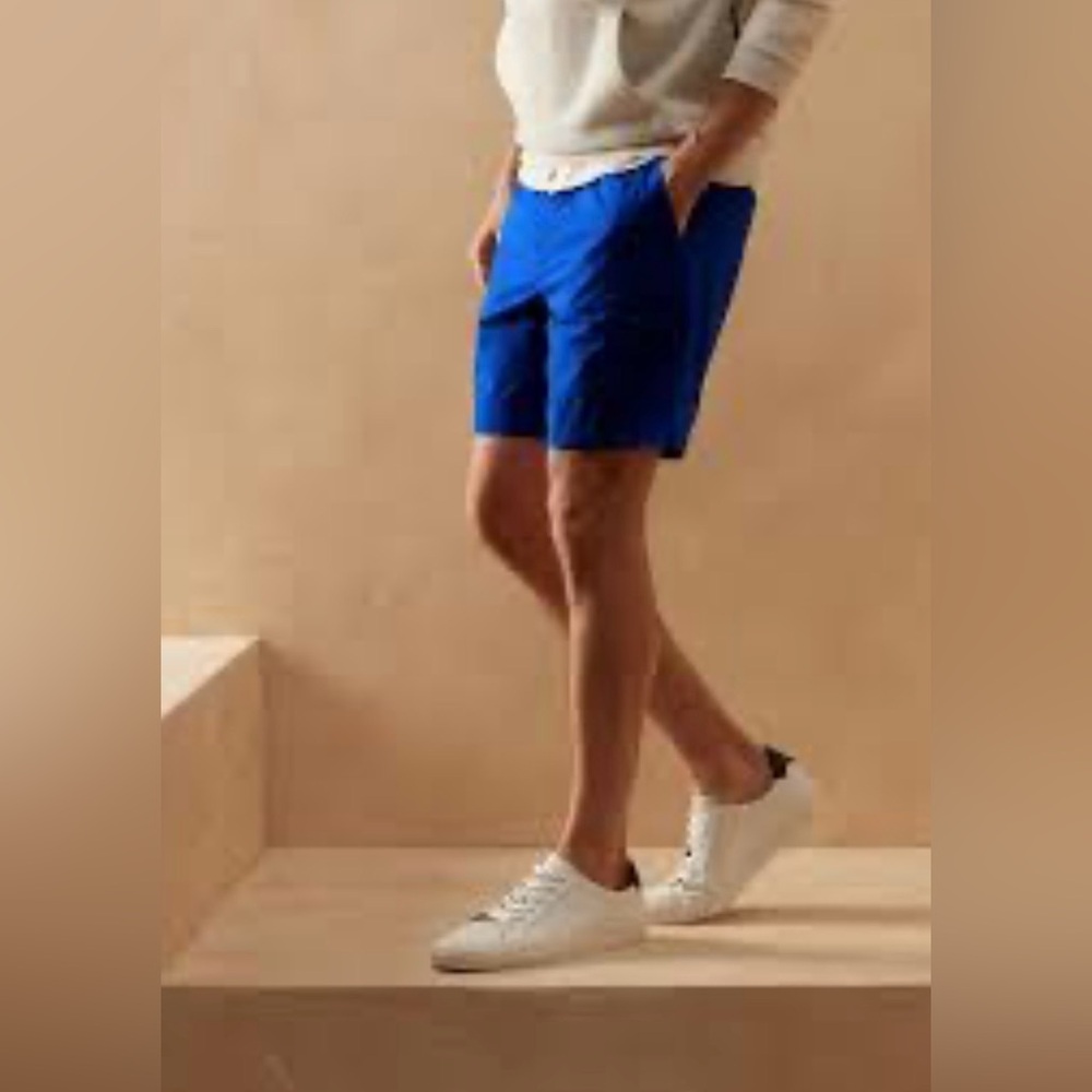 Banana Republic Factory Vibrant Blue Men's Shorts